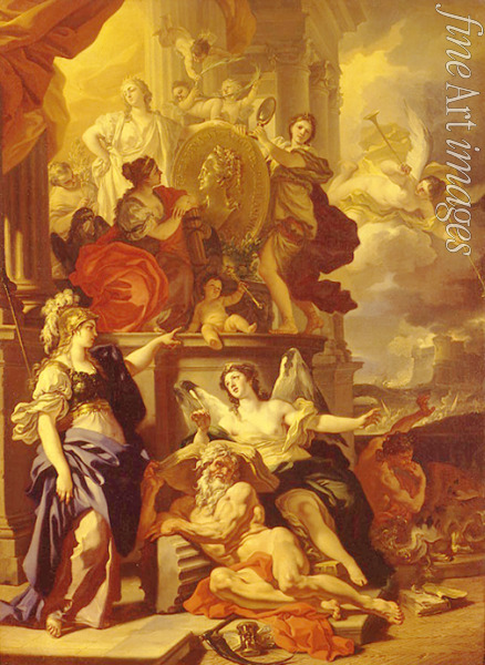 Solimena Francesco - Allegory of the Reign