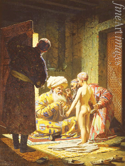 Vereshchagin Vasili Vasilyevich - Sale of a Child Slave