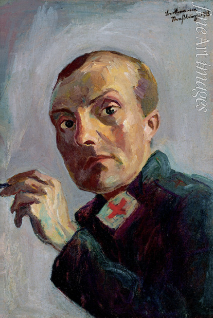 Beckmann Max - Self-portrait as a male nurse