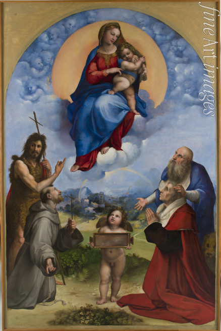 Raphael (Raffaello Sanzio da Urbino) - Madonna of Foligno