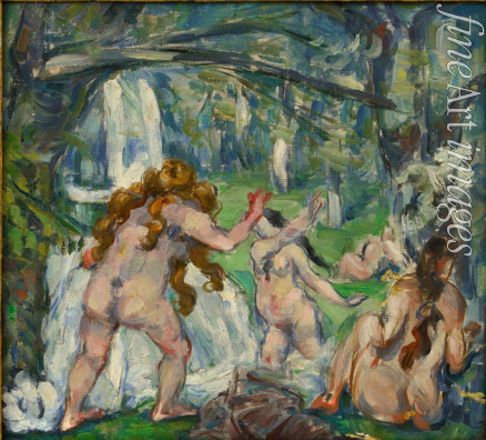 Cézanne Paul - Three Bathers