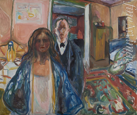 Munch Edvard - The Artist and his Model
