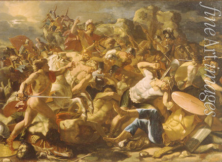 Poussin Nicolas - Der Sieg Josuas über die Amoriter
