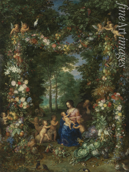 Brueghel Jan der Ältere - Die Heilige Familie