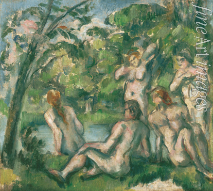 Cézanne Paul - Badende Frauen