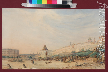 Anonymous - View of the Kitay-gorod in Moscow