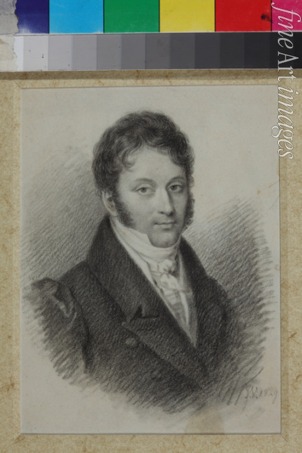 Vivien de Châteaubrun Joseph Eustache - Porträt von Graf Michail Jurjewitsch Wiljegorski (1788-1856)