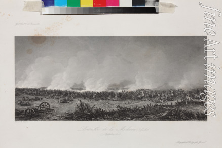 Langlois Jean-Charles - Die Schlacht bei Borodino am 7. September 1812