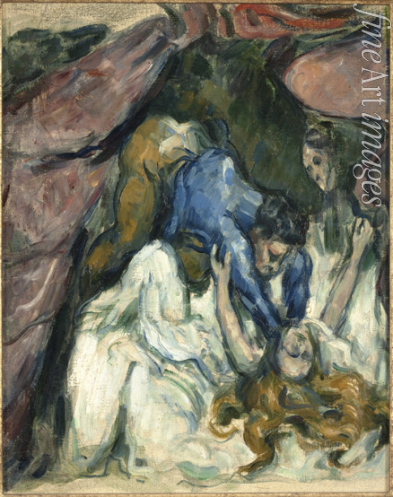 Cézanne Paul - Die erdrosselte Frau (Le Femme étranglée)