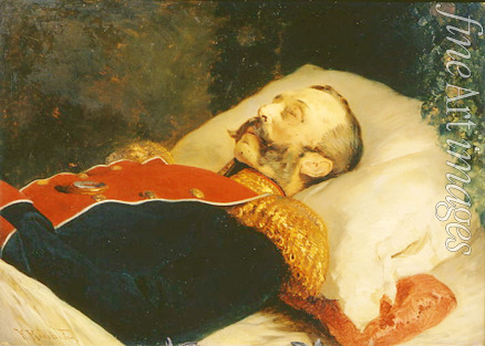 Makovsky Konstantin Yegorovich - Emperor Alexander II on the deathbed