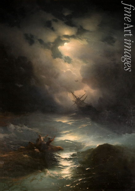 Aivazovsky Ivan Konstantinovich - North Sea Storm