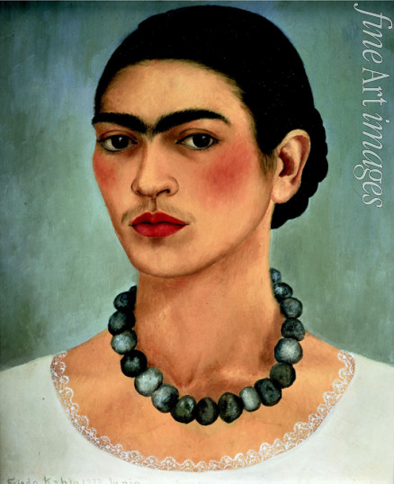 Kahlo Frida - Selbstbildnis mit Halskette