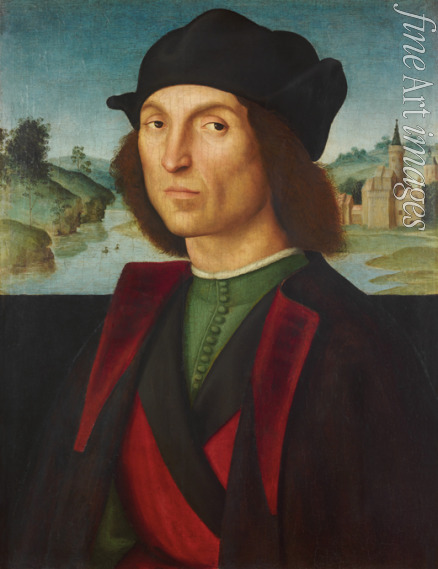 Raffael (Raffaello Sanzio da Urbino) - Bildnis eines Mannes