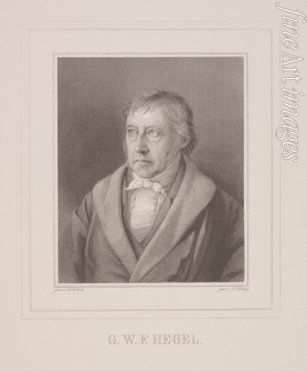 Sebbers Julius Ludwig - Portrait of Georg Wilhelm Friedrich Hegel (1770-1831)