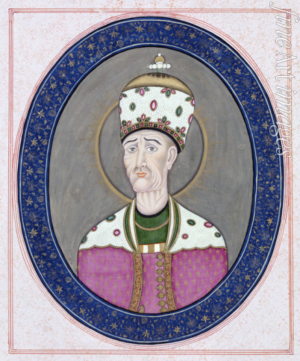 Anonymous - Portrait of Agha Mohammad Khan Qajar (1742-1797), Shah of Persia