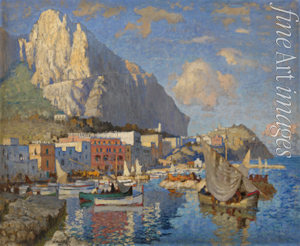 Gorbatov Konstantin Ivanovich - View of Capri