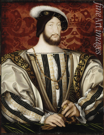 Clouet Jean - Portrait of Francis I (1494-1547), King of France, Duke of Brittany, Count of Provence