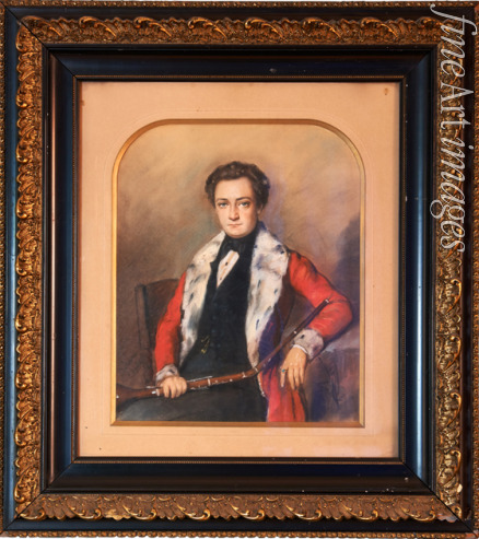 Dessain Emile François - Porträt von Nikolai Sergejewitsch Turgenew (1816-1879)