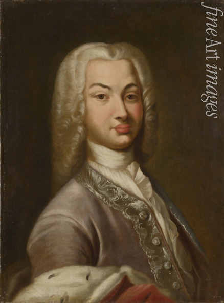 Unbekannter Künstler - Porträt des Dichters Fürsten Antioch Kantemir (1708-1744)