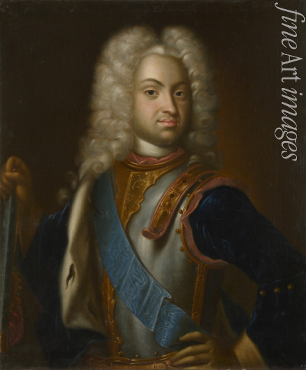 Unbekannter Künstler - Porträt von Herzog Carl Friedrich von Schleswig-Holstein-Gottorf (1700-1739)