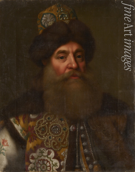 Unbekannter Künstler - Porträt von Pjotr Iwanowitsch Potjomkin (1617-1700)