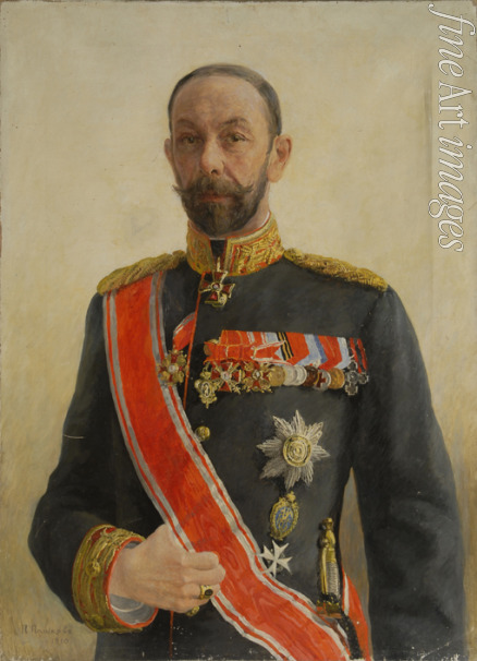 Pashkov Pavel Pavlovich - Portrait of Prince Alexander Borisovich Golitsyn (1855-1920)