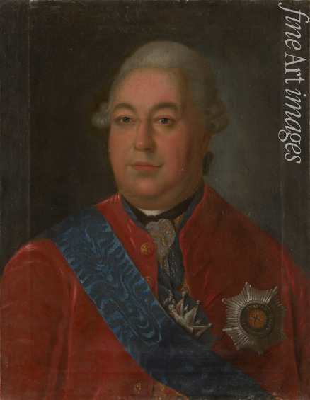 Anonymous - Portrait of Count Roman Illarionovich Vorontsov (1717-1783)