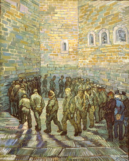 Gogh Vincent van - The Prison Courtyard