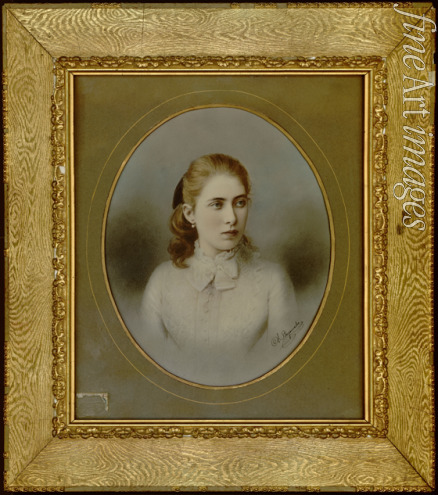 Bergamasco Charles (Karl) - Porträt von Fürstin Tatjana Nikolajewna Jussupowa (1866-1888)