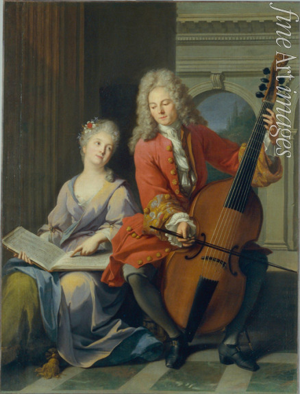 Nattier Jean-Marc - The Music Lesson