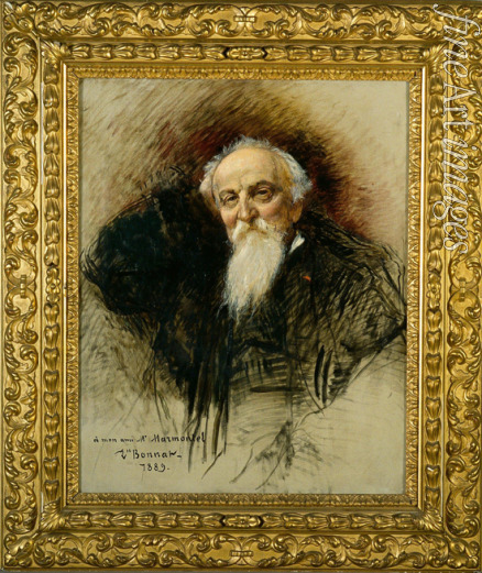 Bonnat Léon - Portrait of the composer Antoine François Marmontel (1816-1898)