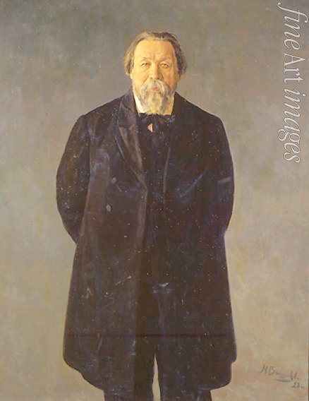 Wyscheslawzew Nikolai Nikolajewitsch - Porträt des Komponisten Michail Ippolitow-Iwanow (1859-1935)