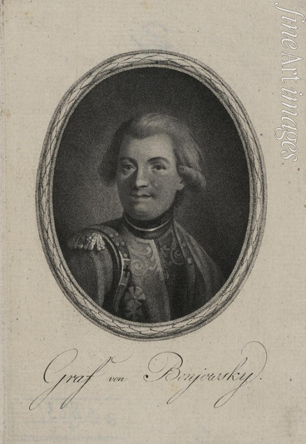 Anonymous - Portrait of Maurice Augustus Count de Benyovszky (1741-1786)