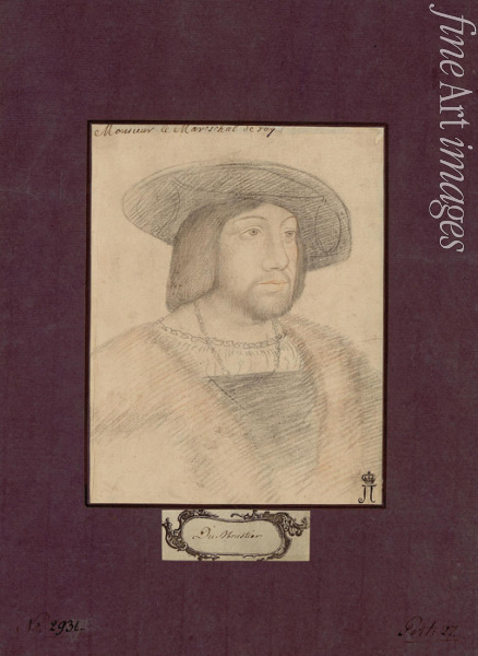 Unbekannter Künstler - Porträt von Odet de Foix, Vicomte de Lautrec (1485-1528)