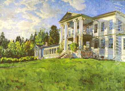 Zhukovsky Stanislav Yulianovich - A summer morning. The manor house 