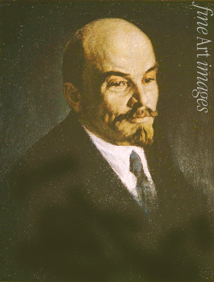 Kelin Pyotr Ivanovich - Portrait of Vladimir Lenin (1870-1924)