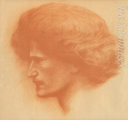 Burne-Jones Sir Edward Coley - Portrait of the pianist, composer and politician Ignacy Jan Paderewski