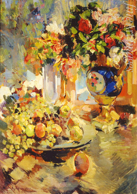 Korovin Konstantin Alexeyevich - Still life with a blue vase