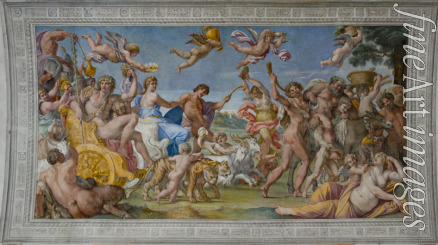Carracci Annibale - The Triumph of Bacchus and Ariadne
