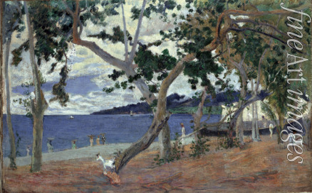 Gauguin Paul Eugéne Henri - At the seashore, Martinique