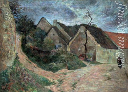 Gauguin Paul Eugéne Henri - Landschaft in Osny