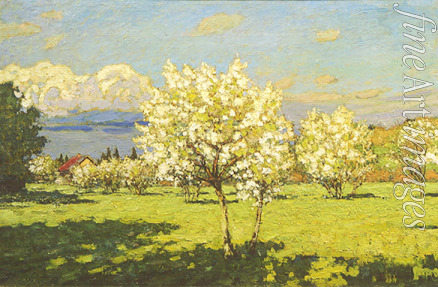 Petrovichev Pyotr Ivanovich - Cherry Trees Blooming