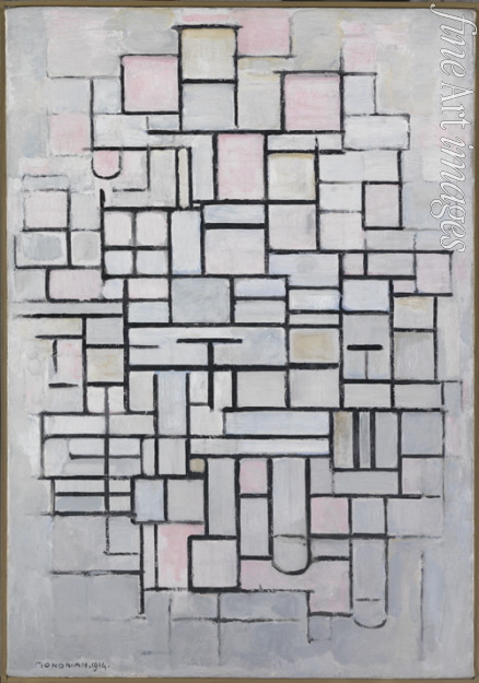 Mondrian Piet - Komposition Nr. IV