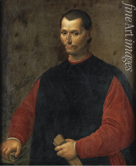 Santi di Tito - Portrait of Niccolo Machiavelli (1469-1527)