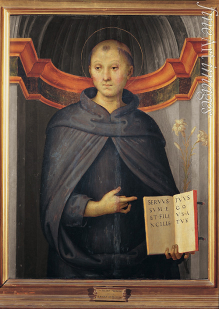 Perugino - Heiliger Nikolaus von Tolentino