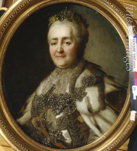 Voille Jean Louis - Portrait of Empress Catherine II (1729-1796)