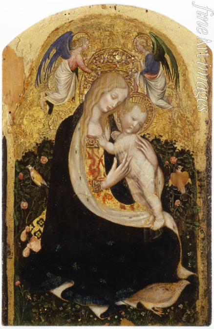 Pisanello Antonio - Madonna mit der Wachtel (Madonna della Quaglia)