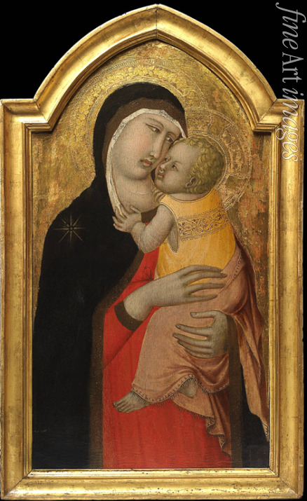 Lorenzetti Pietro - Madonna mit Kind
