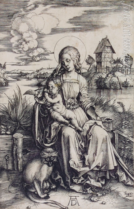 Dürer Albrecht - Maria mit der Meerkatze