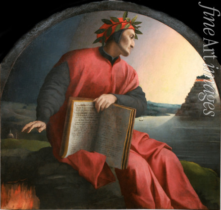 Bronzino Agnolo - Portrait of Dante Alighieri (1265-1321)